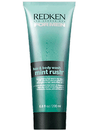 Redken For Men Hair & Body Wash Mint Rush 200ml/6.8 oz - 6.8oz