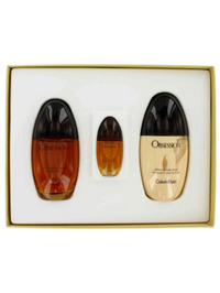 Calvin Klein Obsession Set (edp/ mini edp/ lotion) - 3 pcs