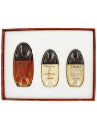 Calvin Klein Obsession Set (spray/lotion/body wash) - 3 pcs