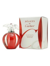 Cartier Delices De Cartier EDT Spray - 1.7 OZ