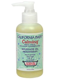 California Baby Calming Massage Oil - 4.5oz