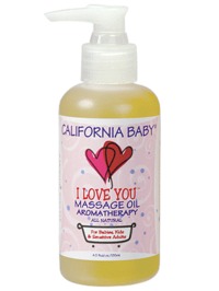 California Baby I Love You Aromatherapy Massage Oil - 4.5oz