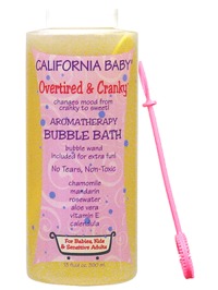 California Baby Overtired & Cranky Aromatherapy Bubble Bath - 13oz