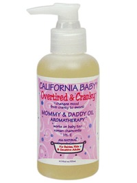 California Baby Overtired & Cranky Massage Oil - 4.5oz