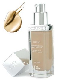 Christian Diorskin Nude Natural Glow Hydrating Makeup SPF 10 No.021 Linen - 1oz