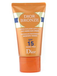 Christian Dior Bronze Anti-aging Sun Cream (Moderate Tanning) SPF 15 - 1.7oz
