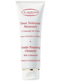Clarins Gentle Foaming Cleanser With Cottonseed - 4.4oz