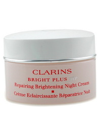 Clarins Bright Plus HP Repairing Brightening Night Cream--50ml/1.7oz - 1.7oz