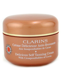 Clarins Delicious Self Tanning Cream ( For Face & Body )--125ml/4.4oz - 4.4oz