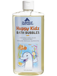 Clearly Natural Bubble Bath - Happy Kidz - 16oz