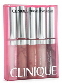 Clinique Glosswear Lips Sheer Shimmer Kissing Colors Coffret - 5x0.08oz