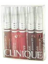 Clinique Long Last Glosswear SPF15 Collection - 5x0.07oz