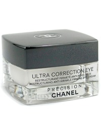 Chanel Precision Ultra Correction Restructuring Anti-Wrinkle Firming Eye Cream - 0.5oz