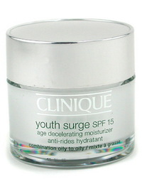 Clinique Youth Surge SPF 15 Age Decelerating Moisturizer - Combination Oily to Oily --50ml/1.7oz - 1.7oz