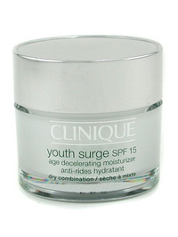 Clinique Youth Surge SPF 15 Age Decelerating Moisturizer - Dry Combination --50ml/1.7oz - 1.7oz