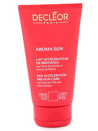 Decleor Aroma Sun Tan Accelerator Pre-Sun Care ( For Face & Body )--125ml/4.2oz - 4.2oz