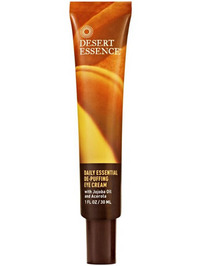 Desert Essence Daily Essential De-Puffing Eye Cream - 1oz