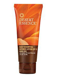 Desert Essence Daily Essential Defense Lotion SPF 15 - 2oz