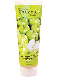 Desert Essence Organics Body Wash Green Apple & Ginger - 8oz