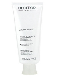 Decleor Aroma White Brightening Cleansing Foam - 6.8oz