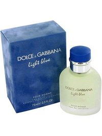 Dolce & Gabbana Light Blue Mens EDT Spray - 2.5 OZ