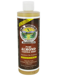 Dr. Woods Castile Soap Pure Almond - 16oz