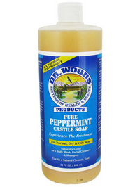 Dr. Woods Castile Soap Pure Peppermint - 32oz