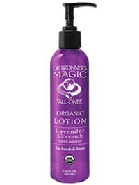 Dr. Bronner's Lavender Coconut Organic Lotion - 8oz.