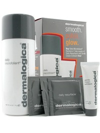 Dermalogica Smooth Polish Glow Daily Microfoliant Kit - 3oz