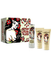 Ed Hardy Love And Luck by Christian Audigier Set (3 pcs) - 3 pcs