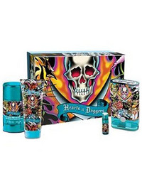 Ed Hardy Heart And Daggers by Christian Audigier for Men Set (4 pcs) - 4 pcs