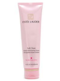 Estee Lauder Soft Clean Moisture Rich Foaming Cleanser - 4.2oz