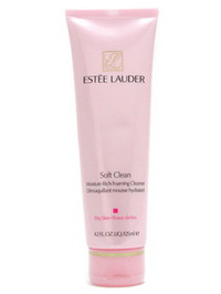 Estee Lauder Soft Clean Moisture Rich Foaming Cleanser - 4.2oz