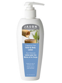 Jason Fragrance Free Hand & Body Lotion - 8.5oz