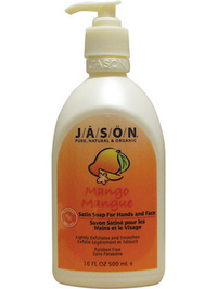 Jason Mango & Papaya Liquid Satin Soap - 16oz