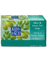 Kiss My Face Olive & Green Tea Bar Soaps - 8oz