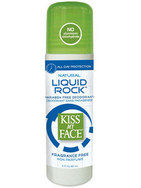 Kiss My Face Liquid Rock Roll-On Deodorant Fragrance Free - 3oz