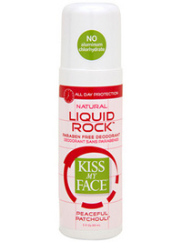 Kiss My Face Liquid Rock Roll-On Deodorant Patchouli - 3oz