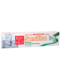 Kiss My Face Aloe Vera Oral Care Natural Sensitive Toothpaste - 3.4 oz