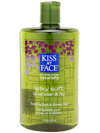 Kiss My Face Shower/Bath Gel Silky Soft - 16oz