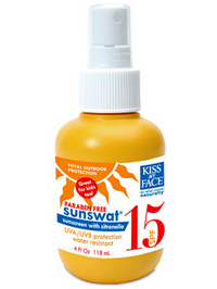 Kiss My Face Sun SWAT with SPF 15 - 4oz