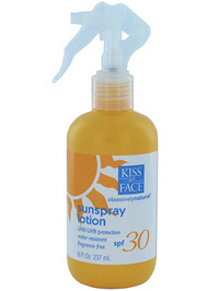 Kiss My Face Spray on Sun Screen SPF 30 - 8oz