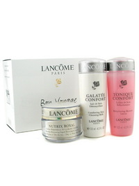 Lancome Bon Voyage Travel Set ( Dry to Very Dry Skin ) - 3 items