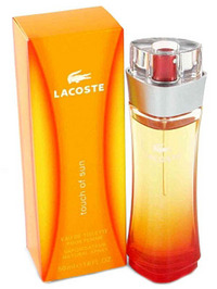 Lacoste Touch Of Sun EDT Spray - 3oz
