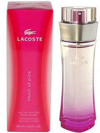 Lacoste Touch Of Pink EDT Spray - 3oz