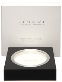 Linari BLACK ACRYLIC Square Base - 2oz.