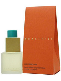 Liz Claiborne Realities EDT Spray (Orange) - 3.4 OZ