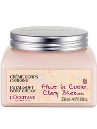 L'Occitane Cherry Blossom Petal Soft Body Cream - 8.8oz
