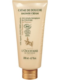 L'Occitane Olive Organic Shower Cream - 6.7oz