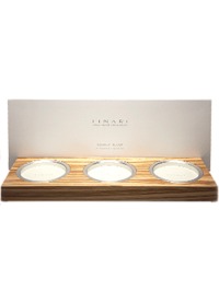 Linari ZEBRANO Wooden Square Triple Base - 6oz.